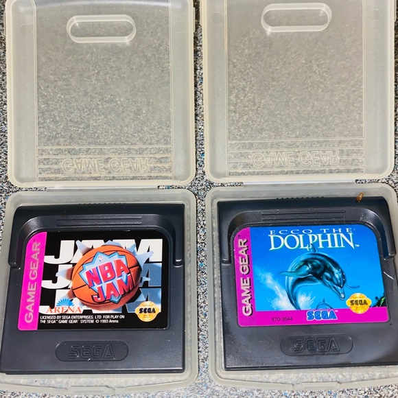 Ecco the Dolphin and NBA Jam for Game Gear Bundle. - Picture 5 of 5